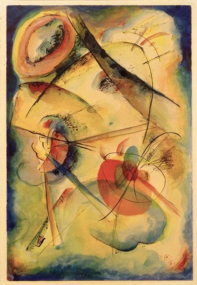 Komposition Z von Wassily Kandinsky